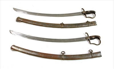 Lot 162 - A pair of Prussian 1811 pattern blucher sabres