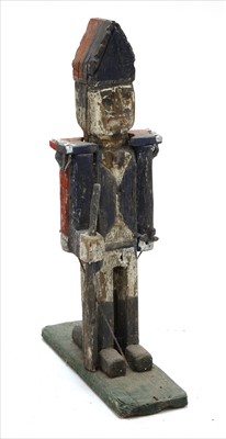 Lot 476 - FOLK ART SOLDIER