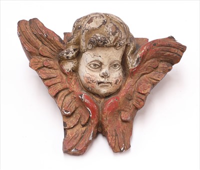 Lot 477 - WOODEN CARVING