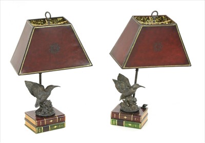 Lot 516 - A pair of Maitland-Smith table lamps