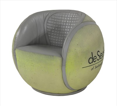 Lot 731 - A De Sede Tennis Ball 'DS 9100' chair