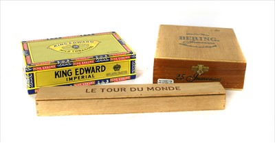 Lot 56 - Two boxes of unused cigars
