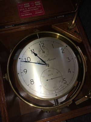 Lot 216 - An eight-day marine chronometer