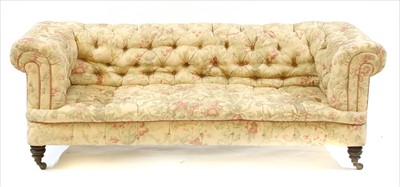 Lot 651 - A Victorian button back Chesterfield