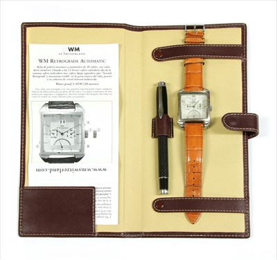 Lot 206 - A WM of Switzerland automatic wristwatch