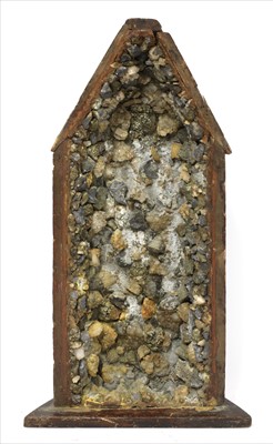 Lot 98 - AN ANTIQUE MINERAL GROTTO