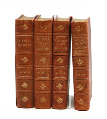 Lot 272A - Nineteen volumes of Charles Dickens