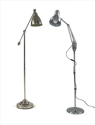Lot 527 - Two contemporary anglepoise standard lamps