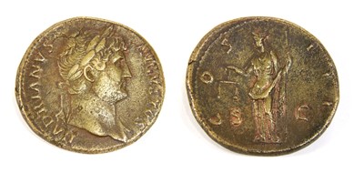 Lot 1 - Coins, Roman, Hadrian (117-138)