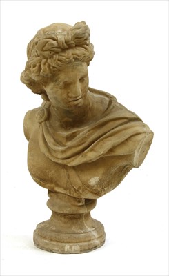 Lot 514 - A composite stone classical bust