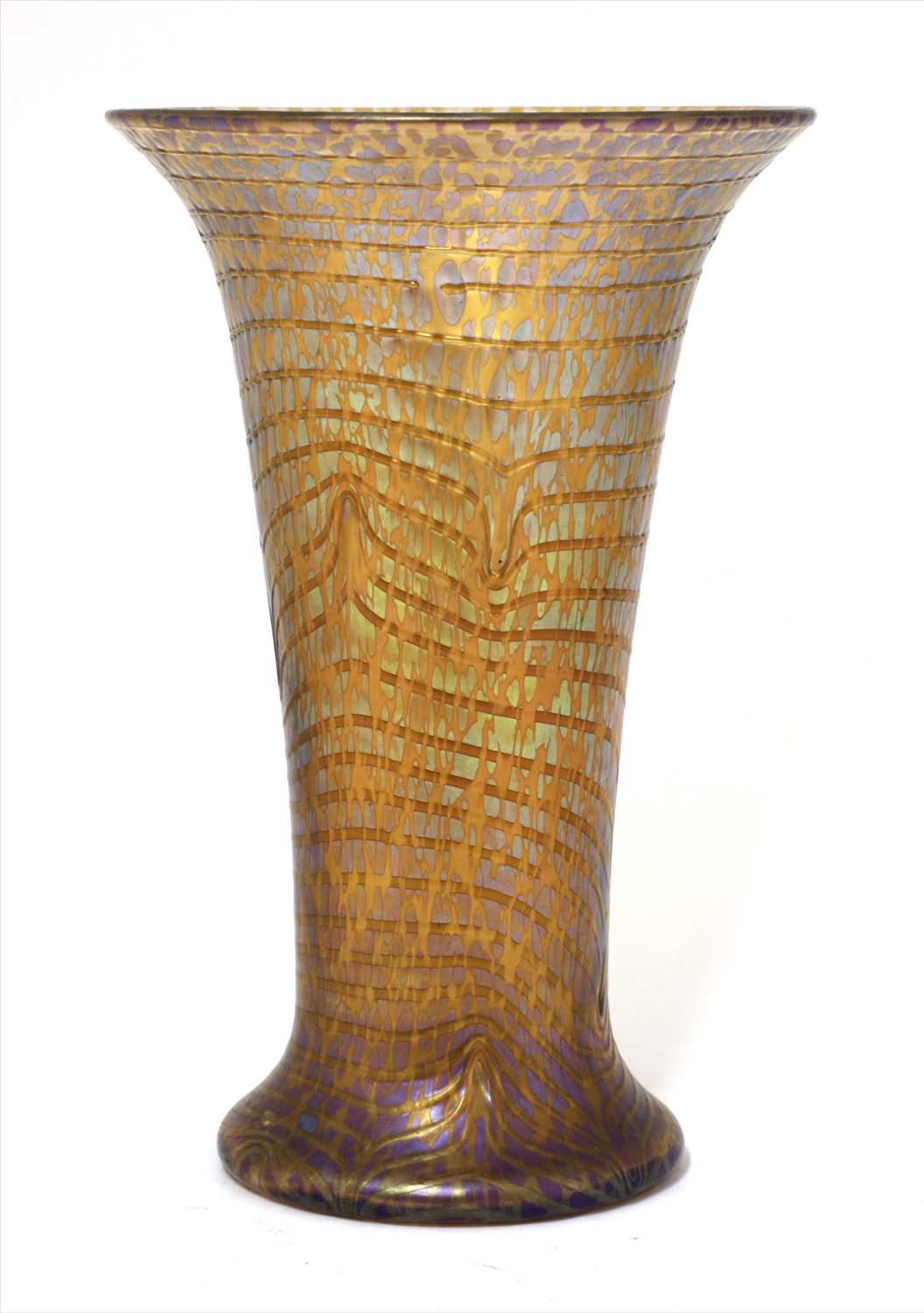 Lot 84 - A Loetz iridescent vase