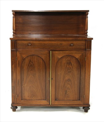 Lot 618 - A rosewood chiffonier