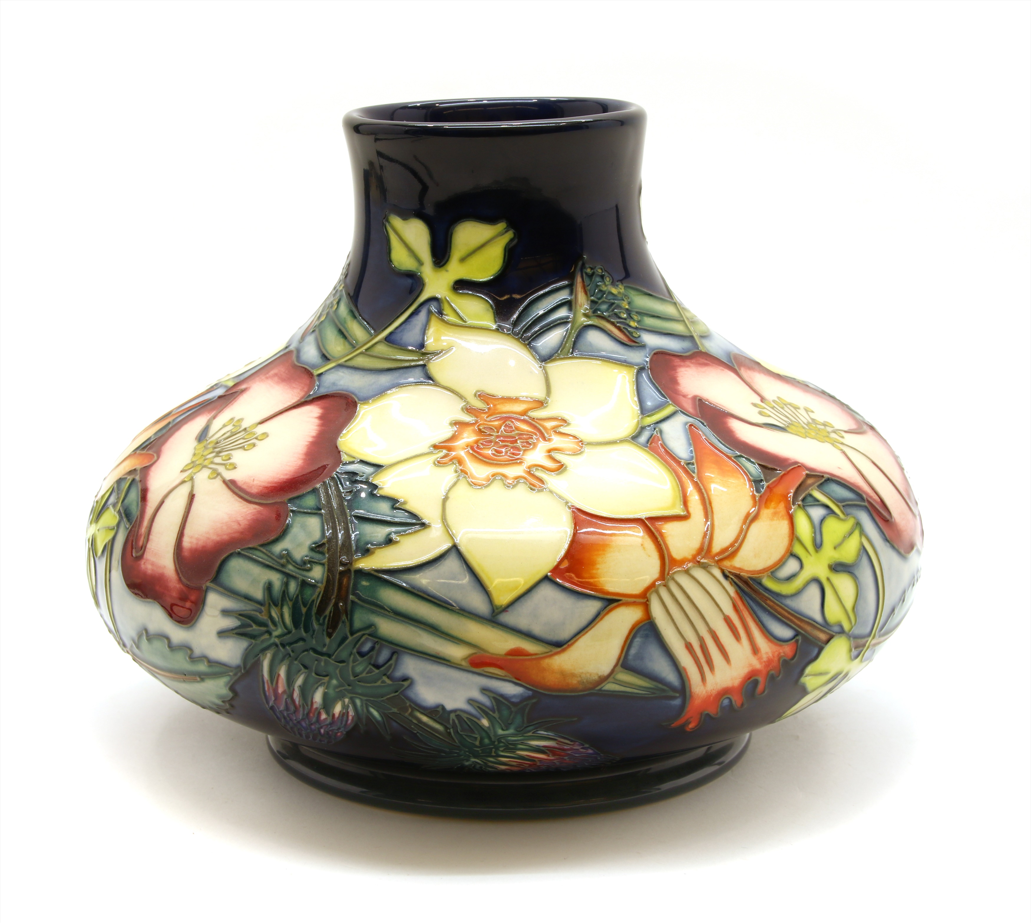 Lot 117 - A Moorcroft Golden Jubilee 2002 vase,