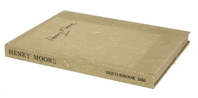 Lot 135 - HENRY MOORE: Sketchbook, 1980.