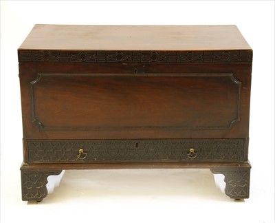 Lot 689 - A 1920s comphorwood chest