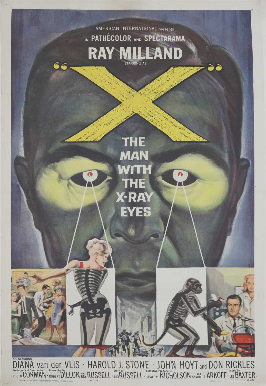 Lot 65 - 'THE MAN WITH THE X-RAY EYES'