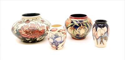 Lot 569 - A limited edition Moorcroft crysanthemum vase