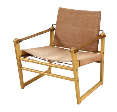 Lot 522 - A 'Cikada' safari chair
