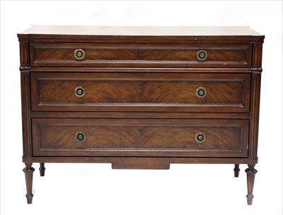 Lot 441 - A French 18th century style commode chest