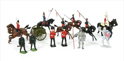 Lot 248 - A quantity of lead figures