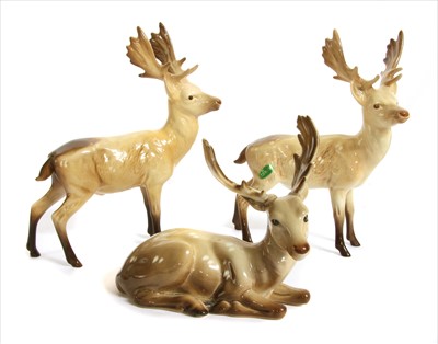 Lot 380 - A collection of Beswick deer