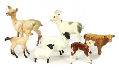 Lot 433 - A collection of Beswick animals