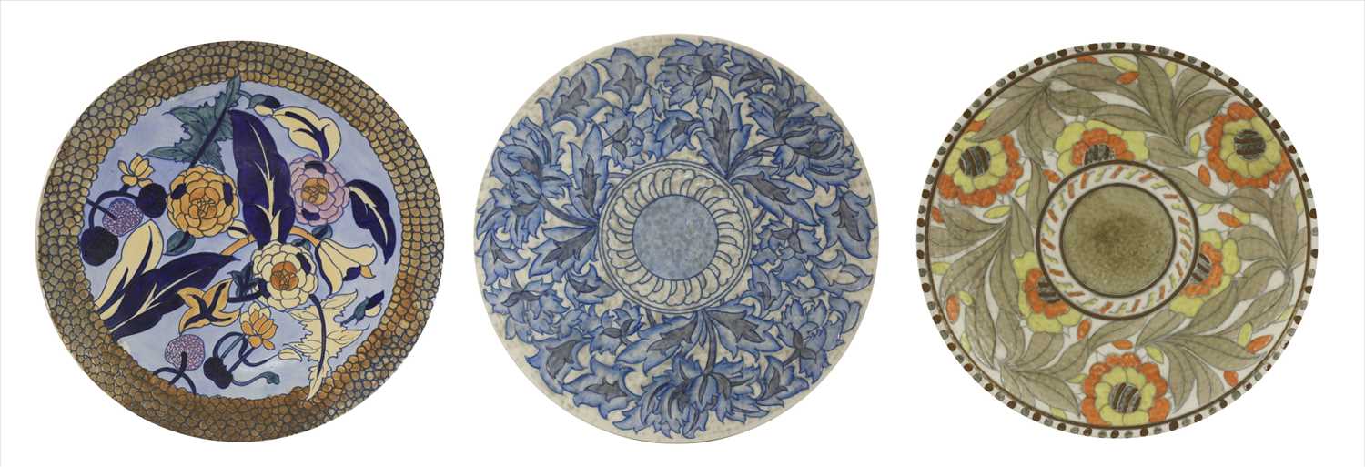 Lot 201 - Two Charlotte Rhead chargers