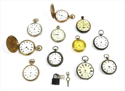 Lot 135 - A quantity of pocket watches