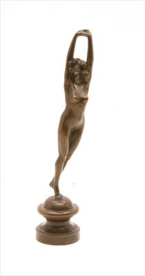 Lot 180 - An Art Deco bronze model of a female nude