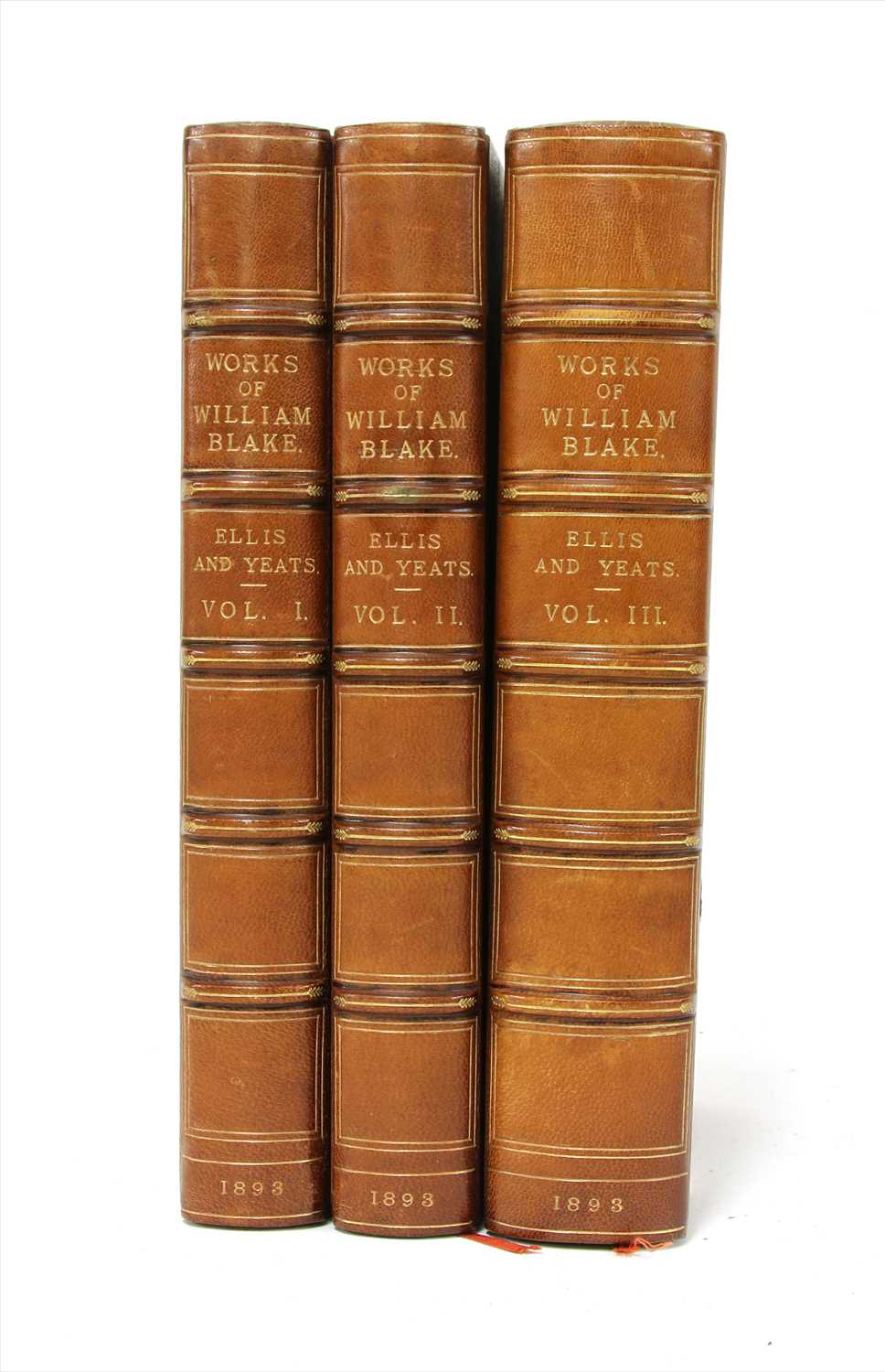 Lot 258 - Yeats, William Butler; & Edwin John Ellis: The Works of William Blake.