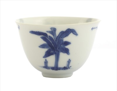 Lot 5 - A Chinese blue and white cup
