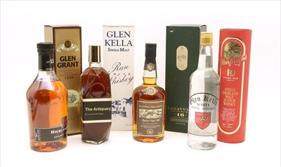 Lot 544 - Eight bottles of good Scotch whiskey