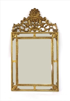 Lot 732 - A Venetian style wall mirror