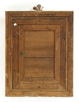 Lot 566 - An Edward VII Masonic mirror