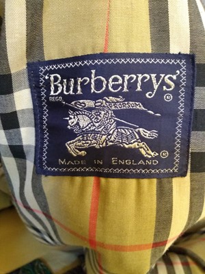 Lot 1098 - A Burberry mackintosh coat