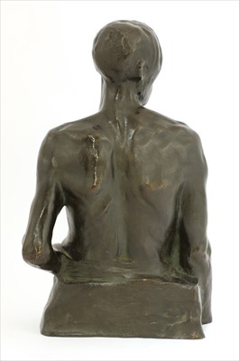 Lot 34 - A French School patinated bronze figure