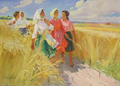 Lot 521 - Konstantin A Shurupov (Russian, 1910-1985)