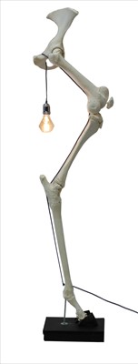 Lot 191 - GIRAFFE LEG LAMP