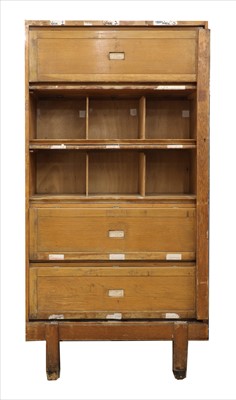 Lot 401 - A Steverton oak cabinet