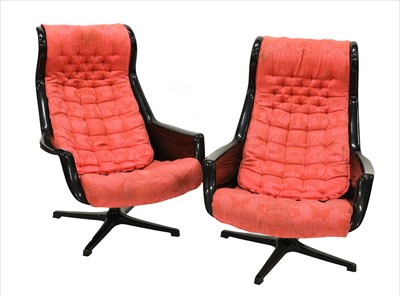 Lot 574 - A pair of 'Galaxy' chairs