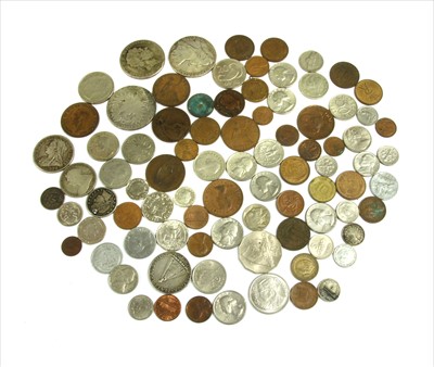 Lot 125D - Various coins, UK and continental