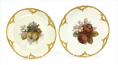 Lot 139 - A pair of Berlin porcelain plates