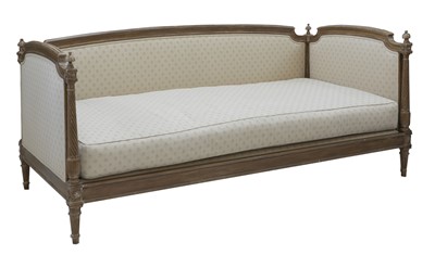 Lot 225 - A Swedish upholstered daybed