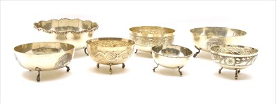Lot 137 - A collection of Cypriot silver bowls