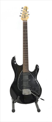 Lot 595 - A 2002 Ernie Ball Music Man Silhouette Special electric guitar