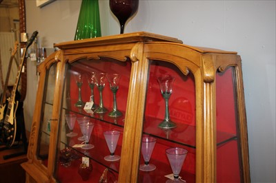 Lot 70 - An Art Nouveau display cabinet