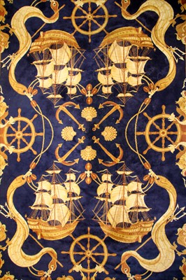 Lot 561 - A modern 'Nautical' rug