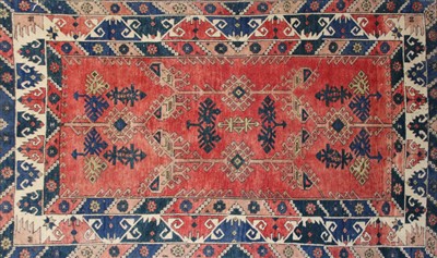 Lot 454 - A Turkish Dosemealti rug