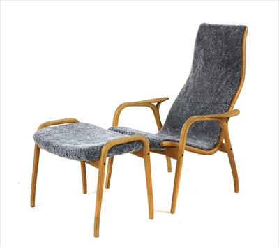 Lot 480 - A 'Lamino' lounge chair and ottoman