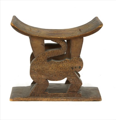 Lot 434 - An Ashanti tribal stool